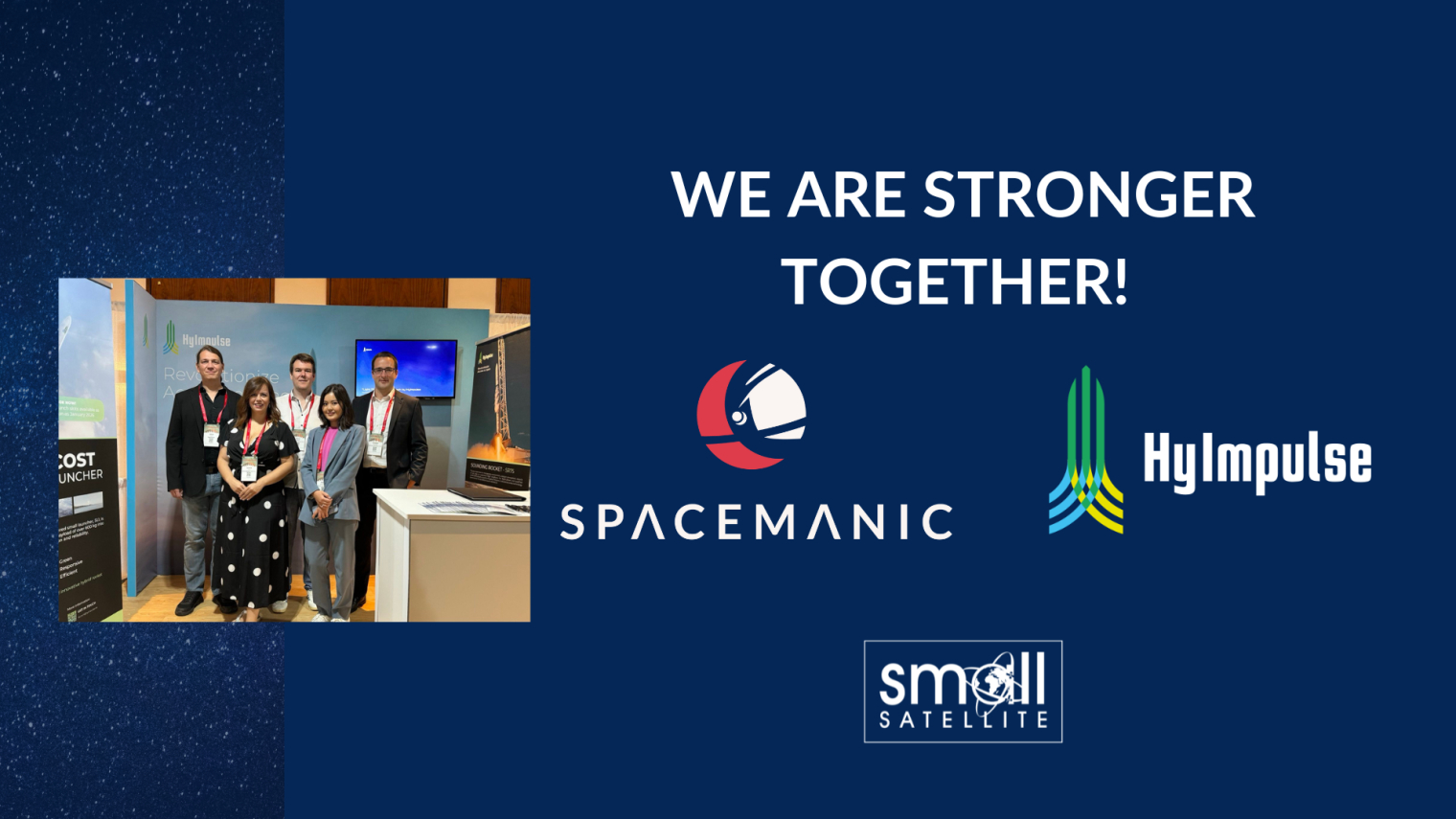 Spacemanic and HyImpulse Forge New Alliance in Space Exploration