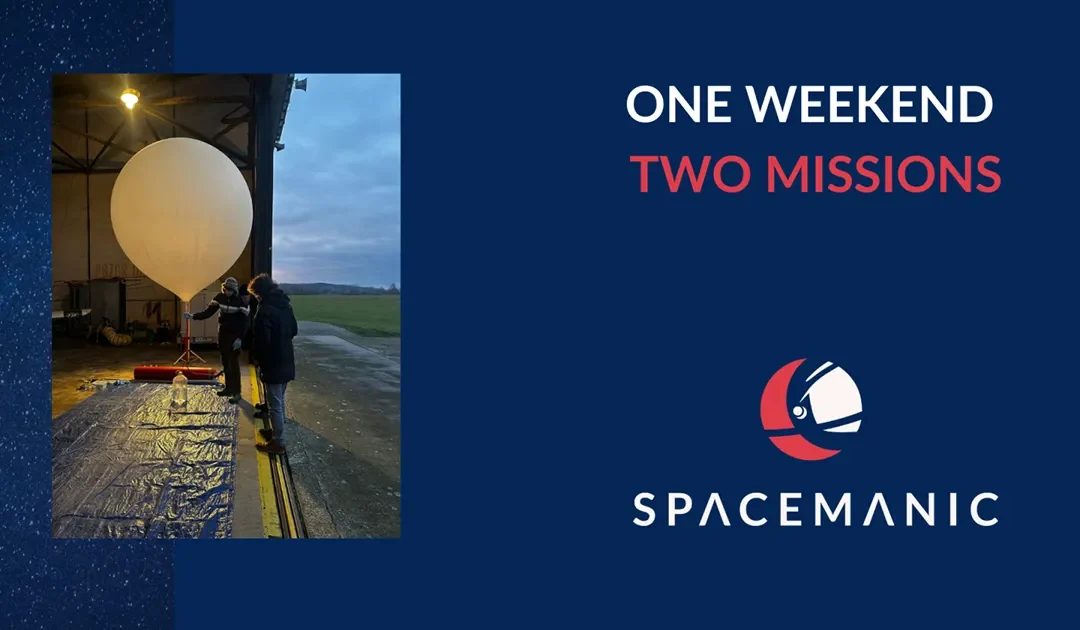 One weekend, two missions