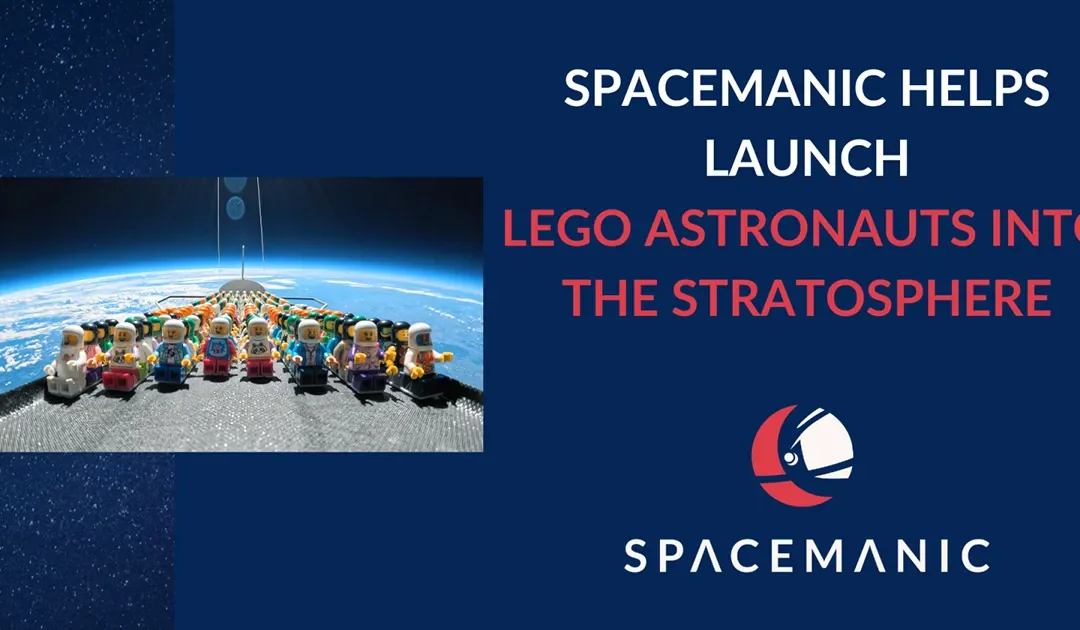 Reaching to the stratosphere once again: LEGO Astronauts Reach the Stratosphere with Spacemanic