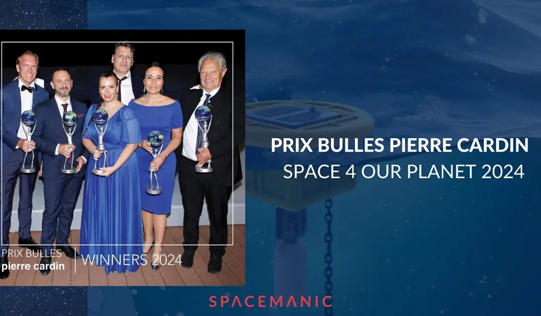 Spacemanic wins Prix Bulles Pierre Cardin
