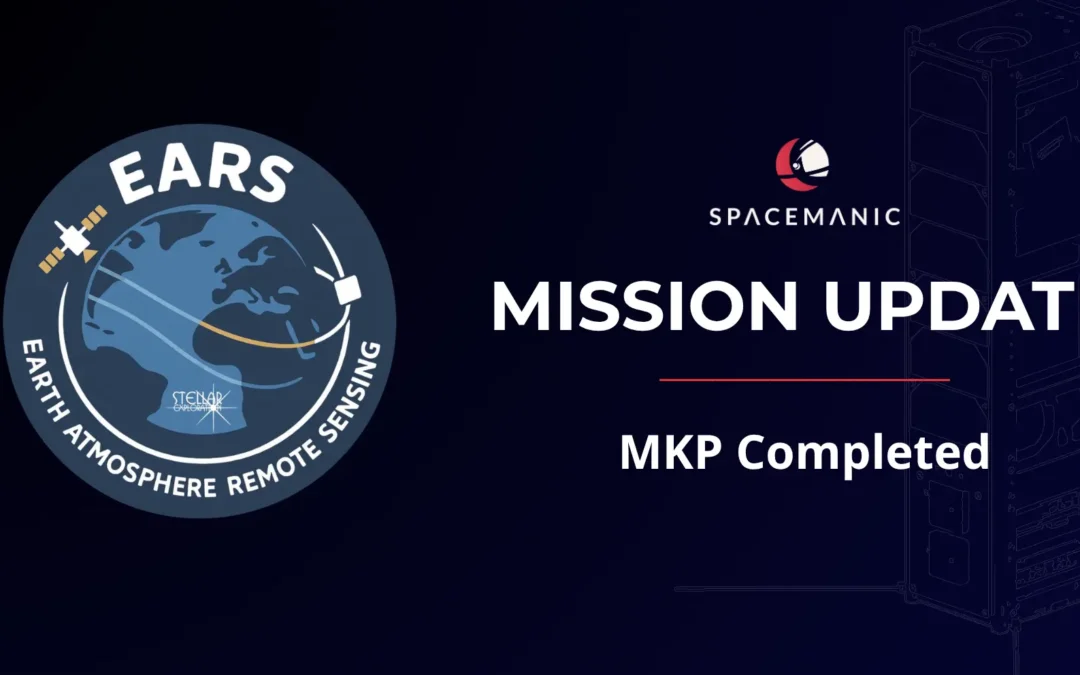 EARS MISSION UPDATE: MKP completed